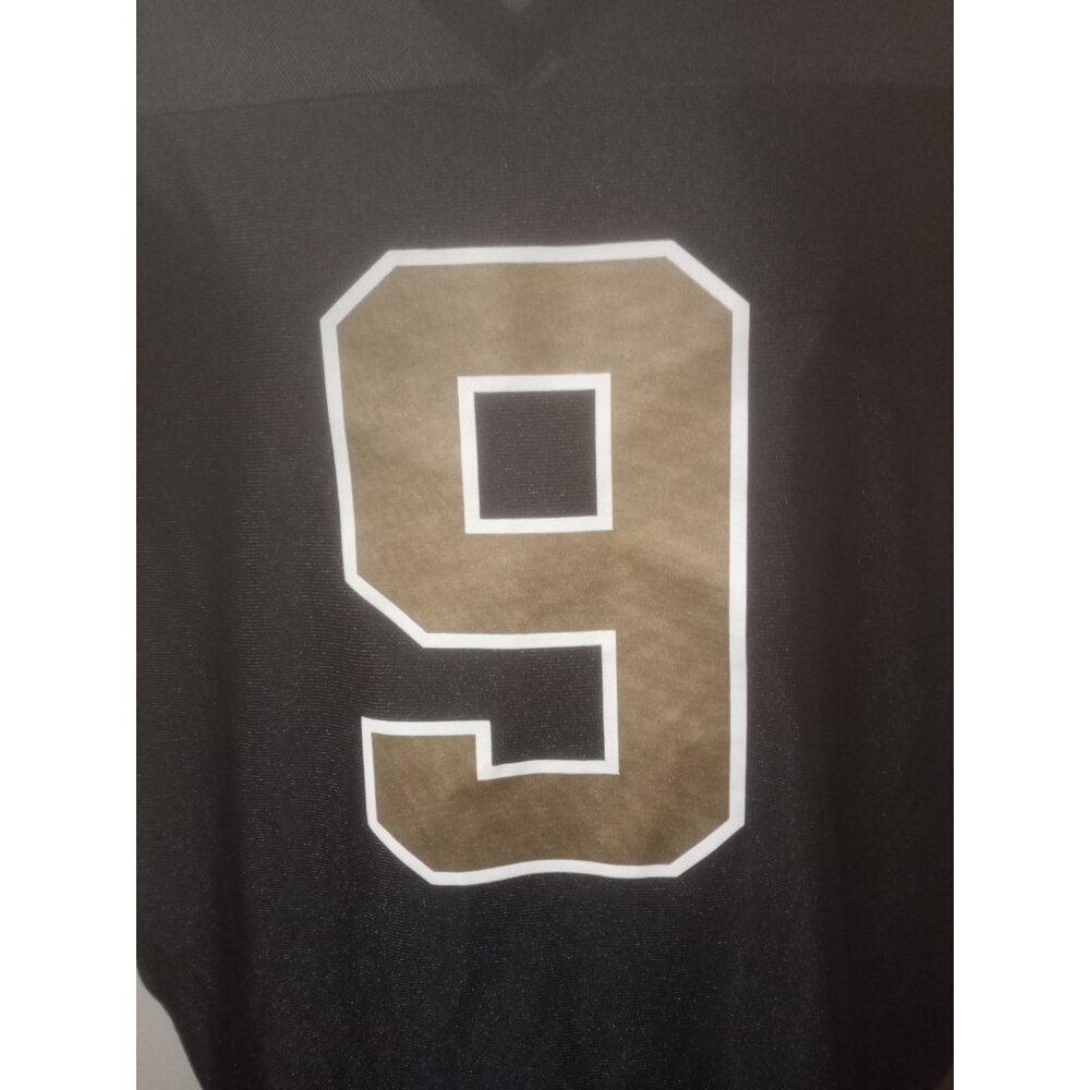 New Orleans Saints Drew Brees #9 Black Jersey Womens Large L Team Apparel - Picture 3 of 10